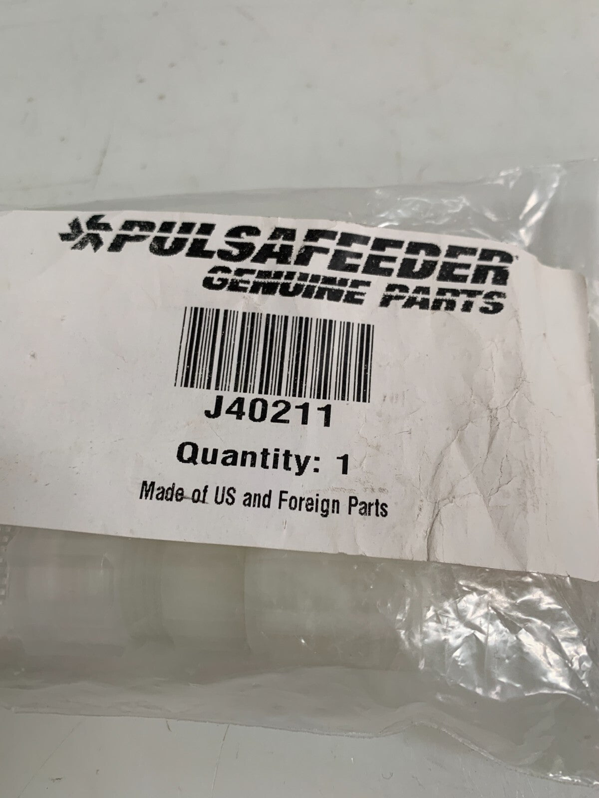PULSAFEEDER FOOT VALVE AND STRAINER ASSY J40211