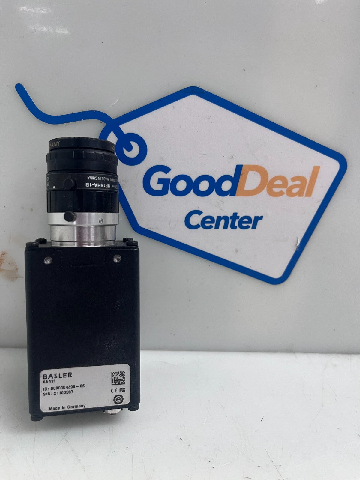 BASLER A641F Smart Industrial Camera w/FUJINON HF16HA Lens