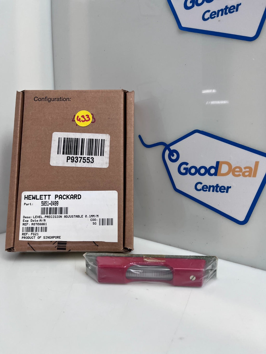 HP 5851-0499 Level Precision Adjustable 0.1MM/M