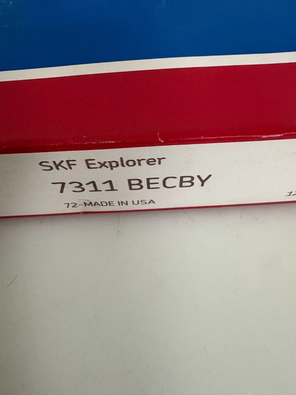 SKF EXPLORER ANGULAR BALL BEARING #7311 BECBY 281R
