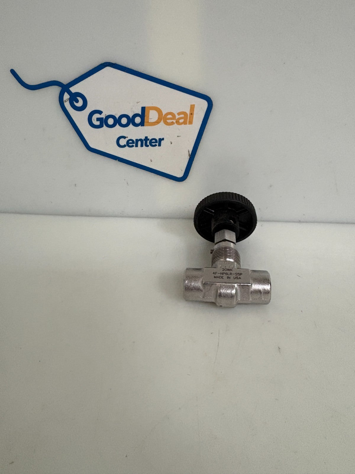 PARKER NEEDLE VALVE 4F-NP6LR-SSP