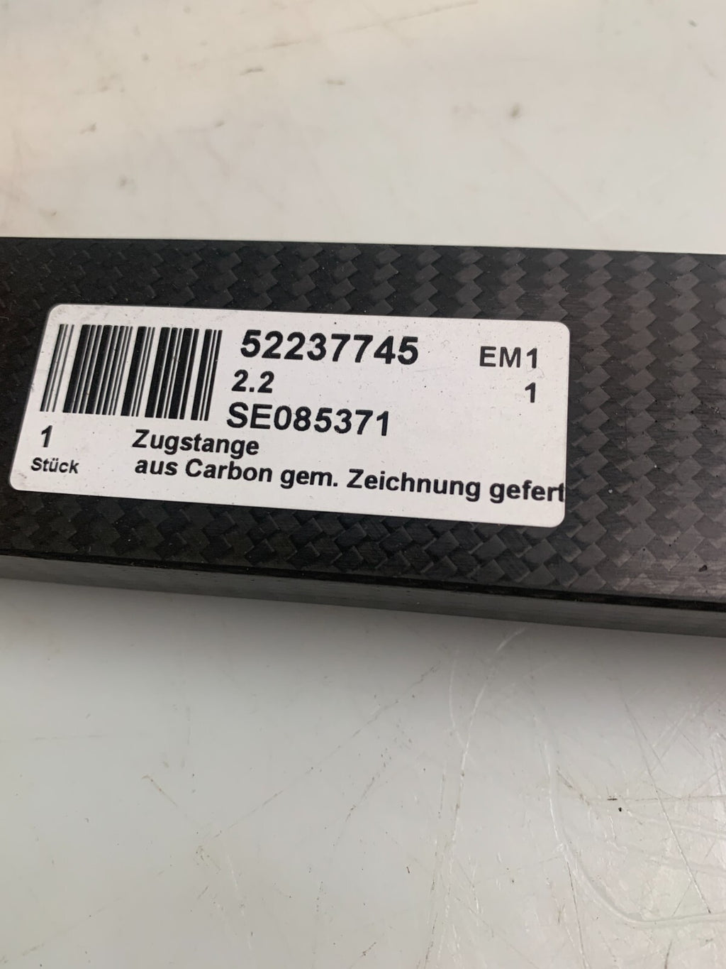 SCHUBERT  52237745  Robot Arm Carbon Fiber