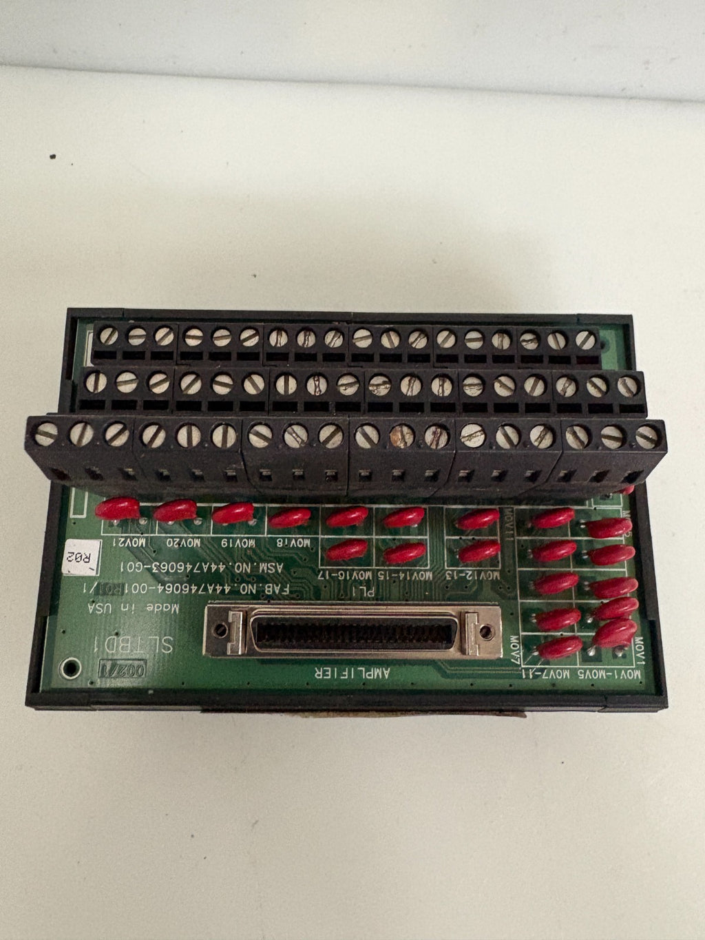 FANUC BREAKOUT TERMINAL SERVO BOARD SLTBD1 IC800SLT004A1