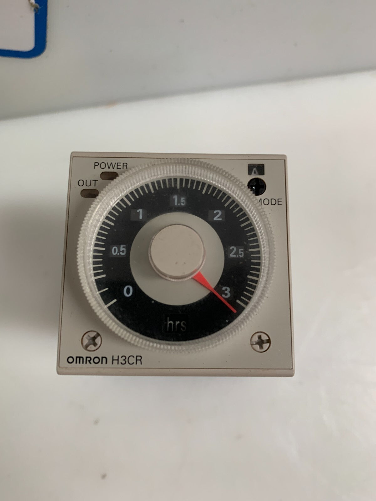 LOT OF 3 OMRON H3CR-A TIMER W/BASE1