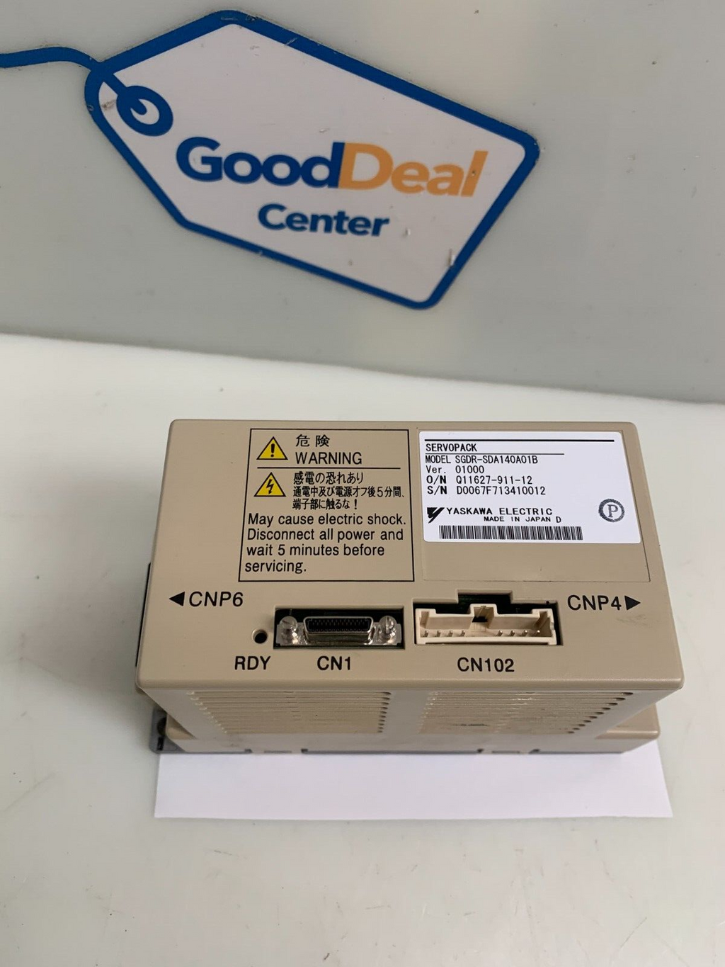 YASKAWA SGDR-SDA140A01B SGDRSDA140A01B Servo Pack Version 01000