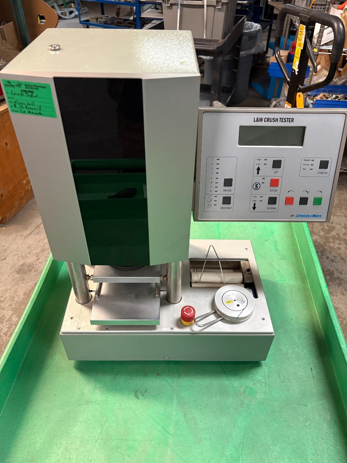 ABB L&W CRUSH TESTER LORENTZEN & WETTRE #9858