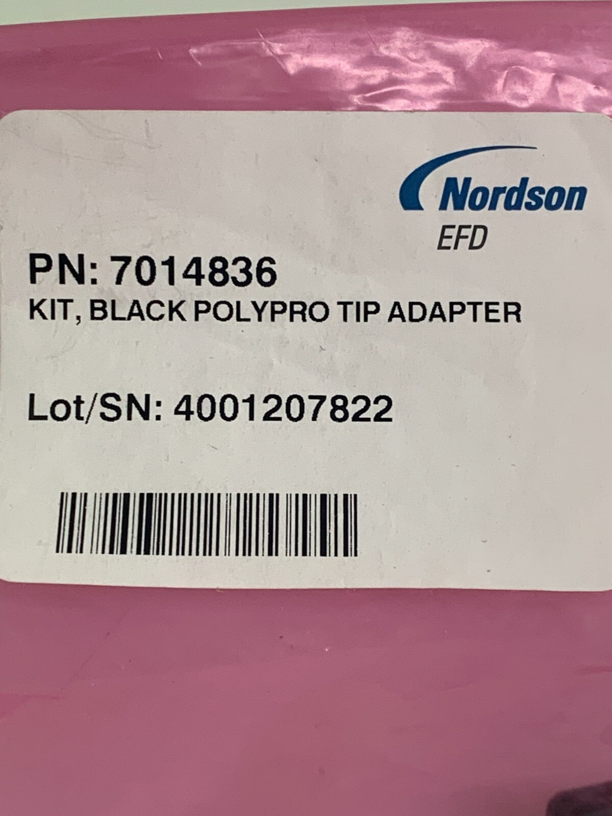 LOT OF 2 NORDSON EFD POLYPRO TIP ADAPTER 70148362