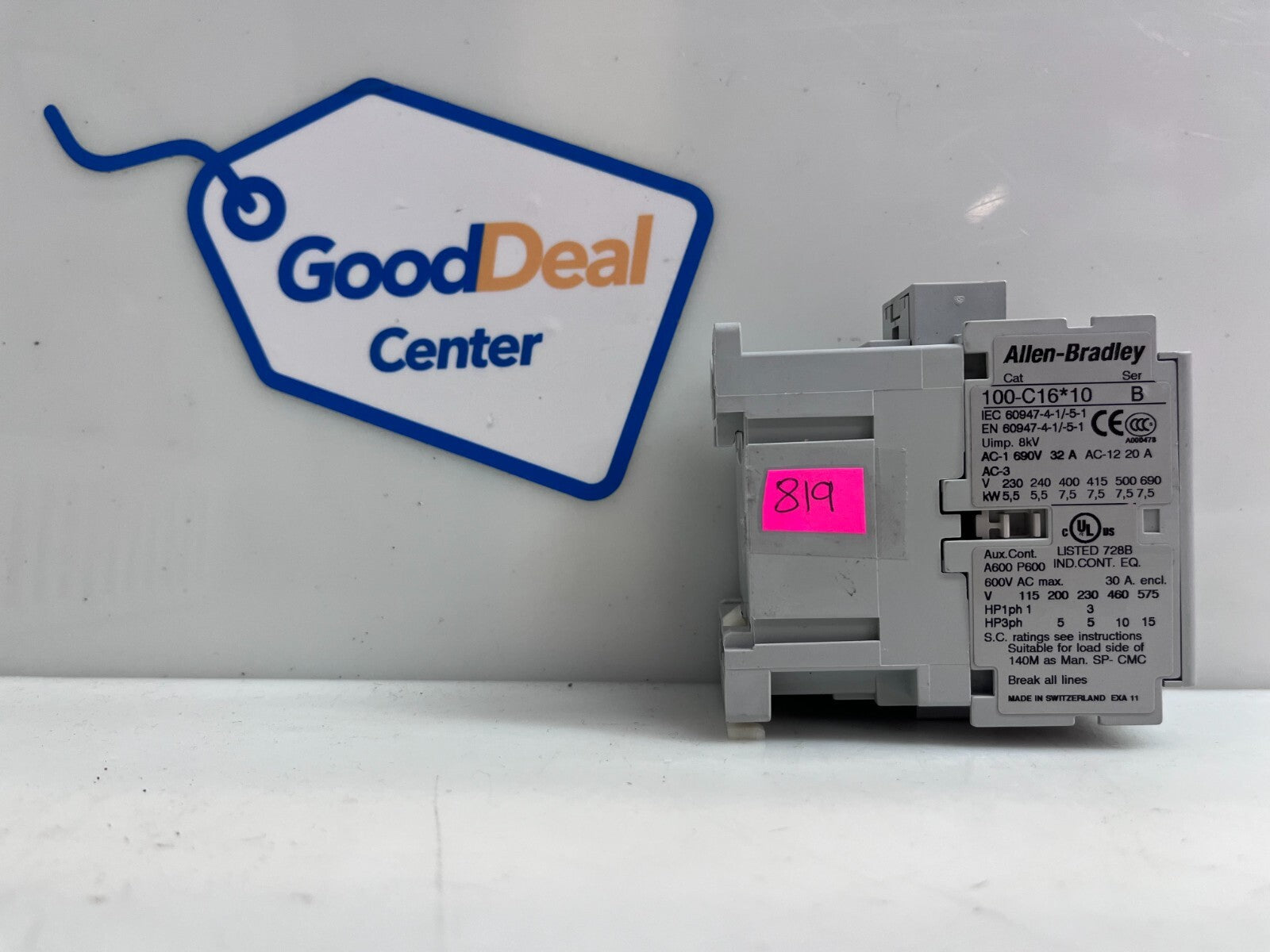 ALLEN-BRADLEY 100-C16*10 Contactor0