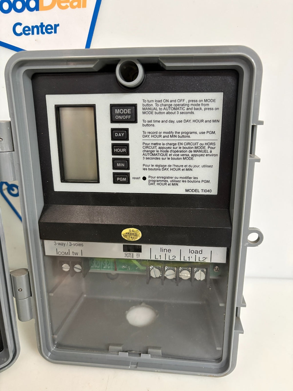 AUBE TECH HONEYWELL 7 DAY PROGRAMMABLE TIMER TI 040