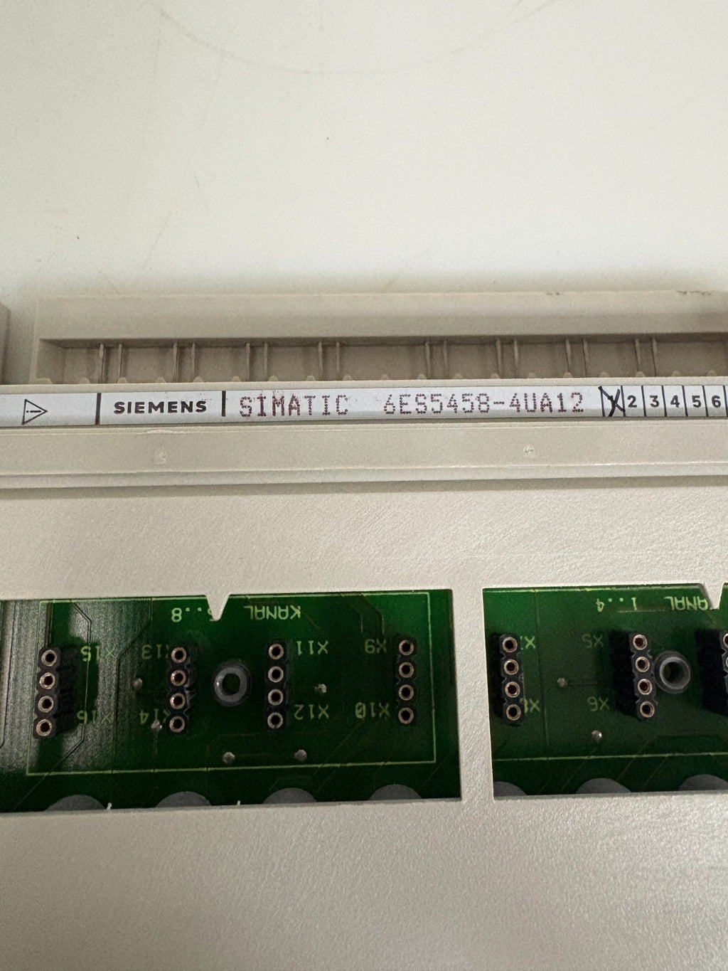 SIEMENS DIGITAL OUTPUT MODULE CARD 6ES5458-4UA123