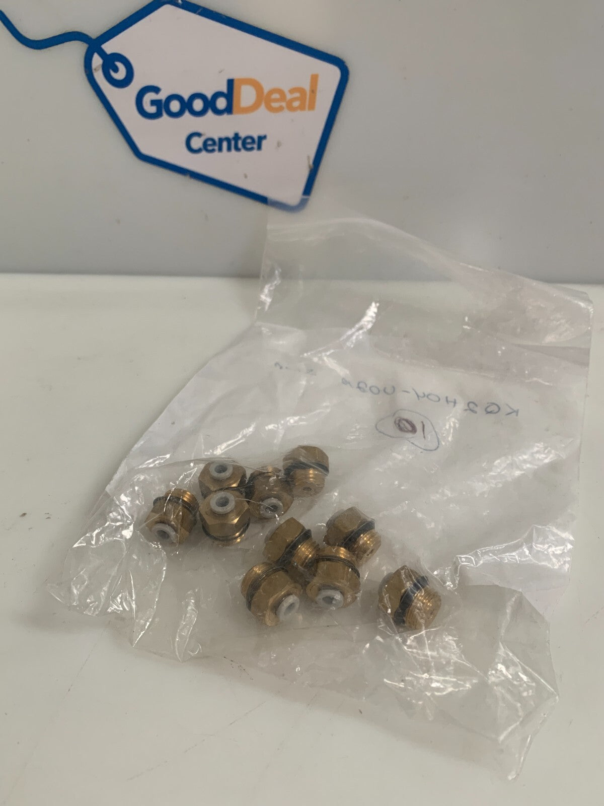 Bag of 10 SMC KQ2H04-402A KQ2H04402A One touch Brass Male Connector