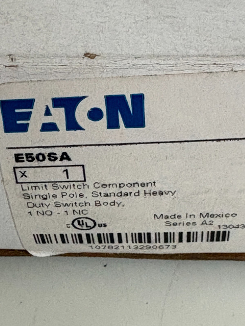 EATON LIMIT SWITCH E50SA