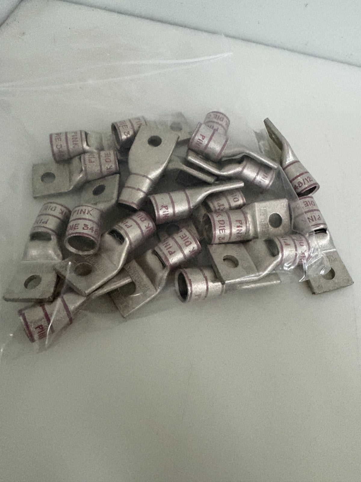 LOT OF 20 BURNDY HYLUG COMPRESSION LUG YAV25LTC14FX2