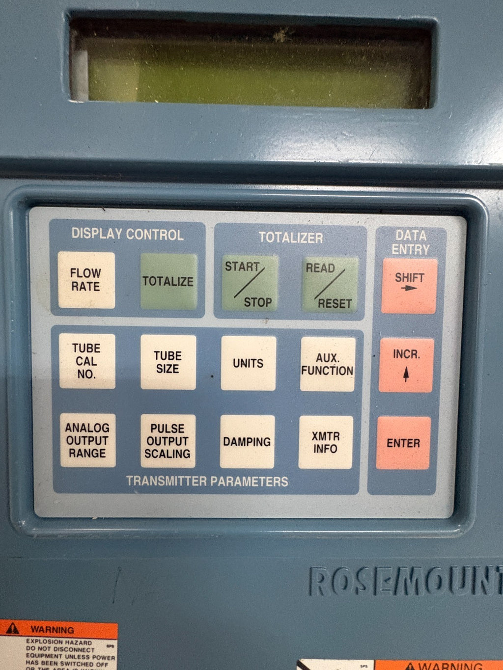 ROSEMOUNT HART SMART FAMILY 8712 TRANSMITTER #8712DR12N0M41