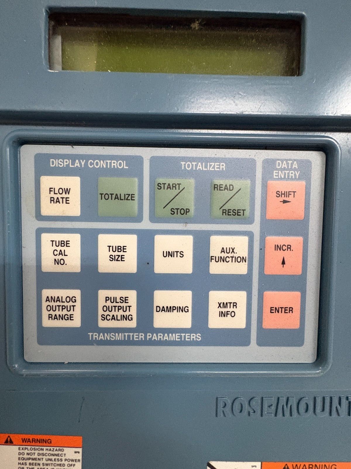 ROSEMOUNT HART SMART FAMILY 8712 TRANSMITTER #8712DR12N0M41