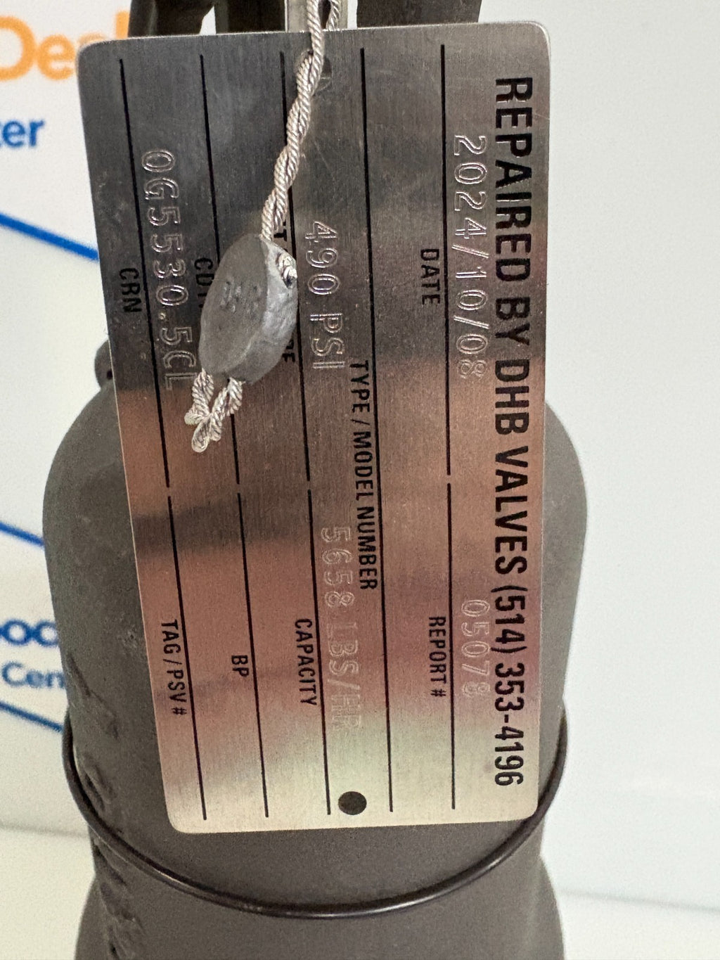 CONSOLIDATED VALVE 1" STEAM VALVE 490 PSI 0G55305 CL 19226MCG-2-CC-MS-34MT-FT-SS3