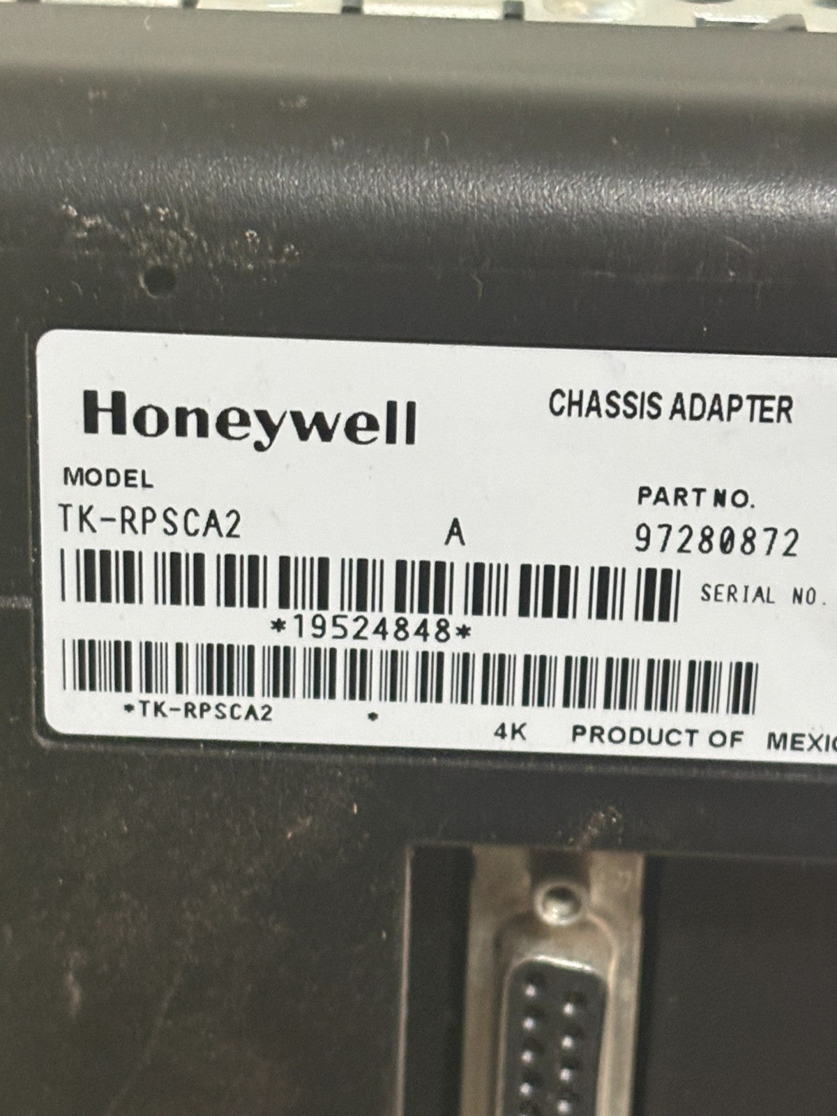 HONEYWELL 13 SLOT RACK TK-FXX1324