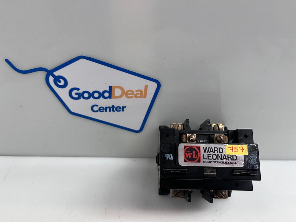 WARD LEONARD 7001-7030-11 40 A 500VDC 2 POLE CONTACTOR