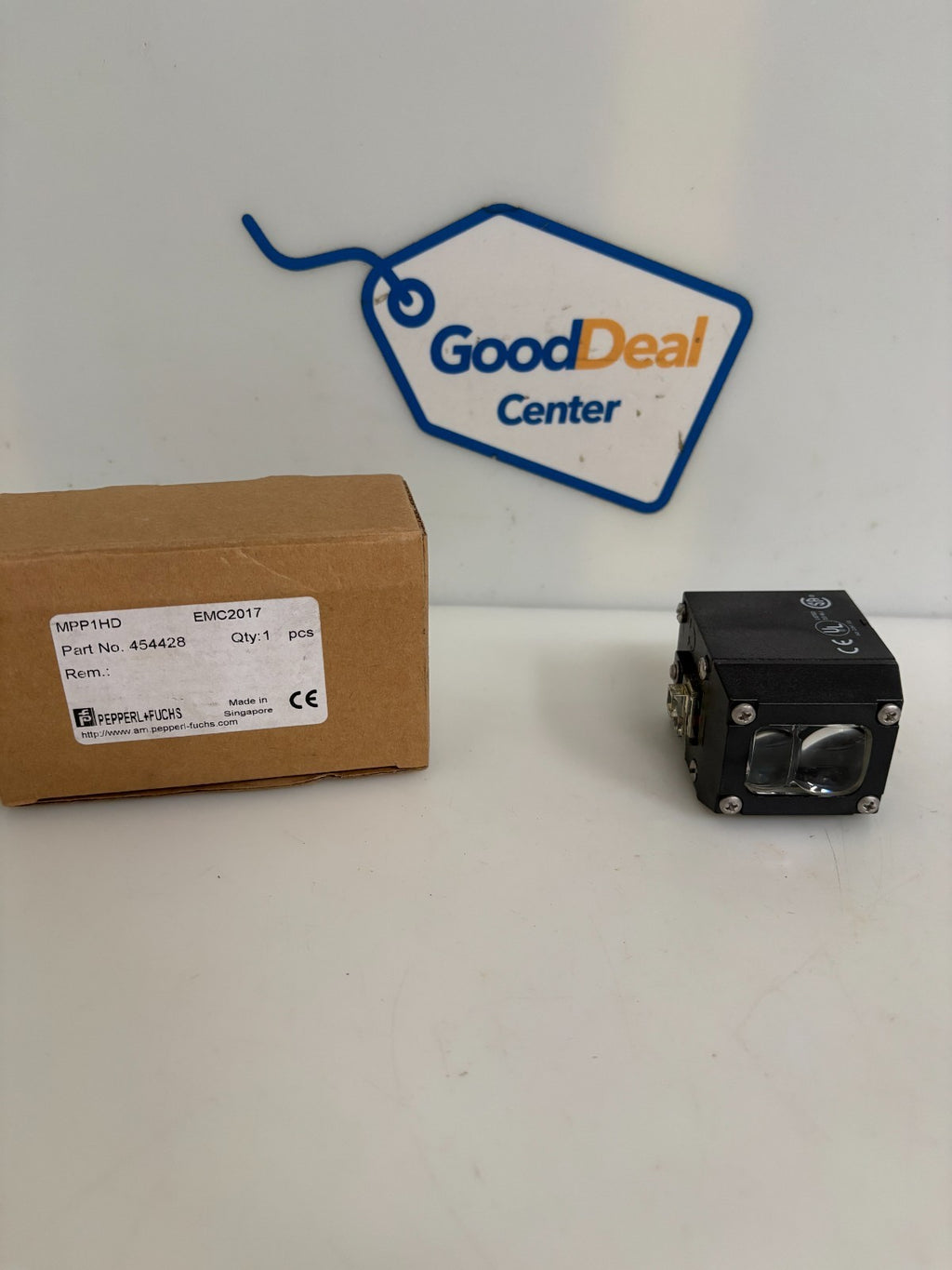 PEPPERL & FUCHS RETROREFLECTIVE SENSOR MPP1HD 454428