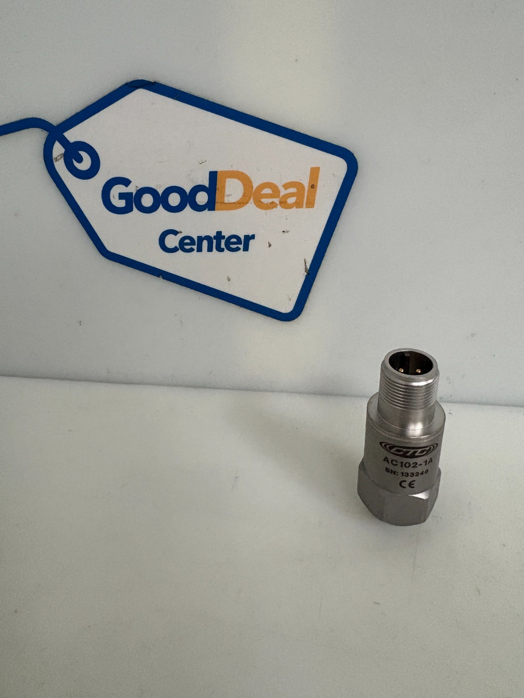 CTC ACCELEROMETER VIBRATION SENSOR AC102-1A 0