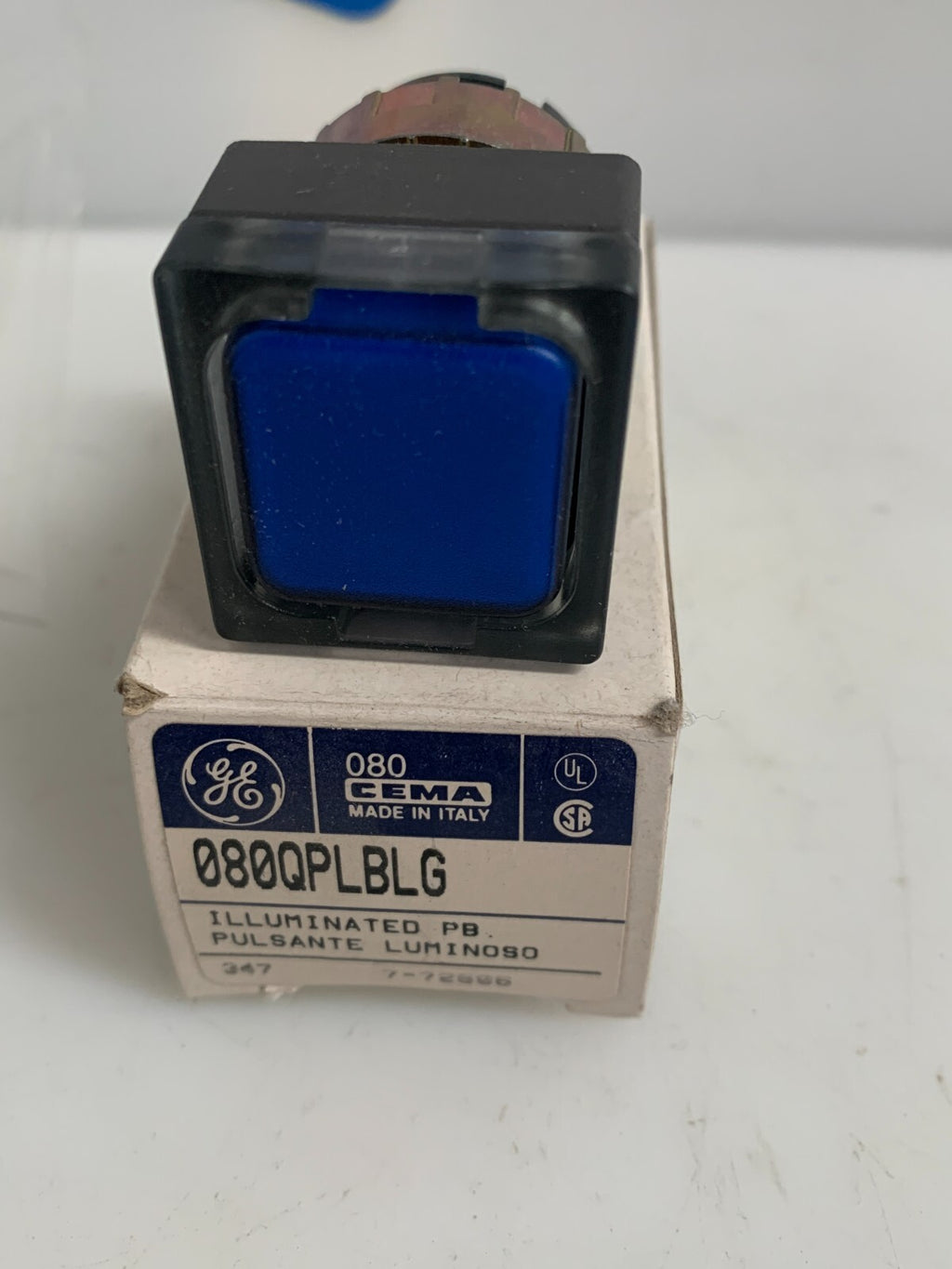 LOT OF 4 GE CEMA 080QPLBLG CONTACT BLOCK1