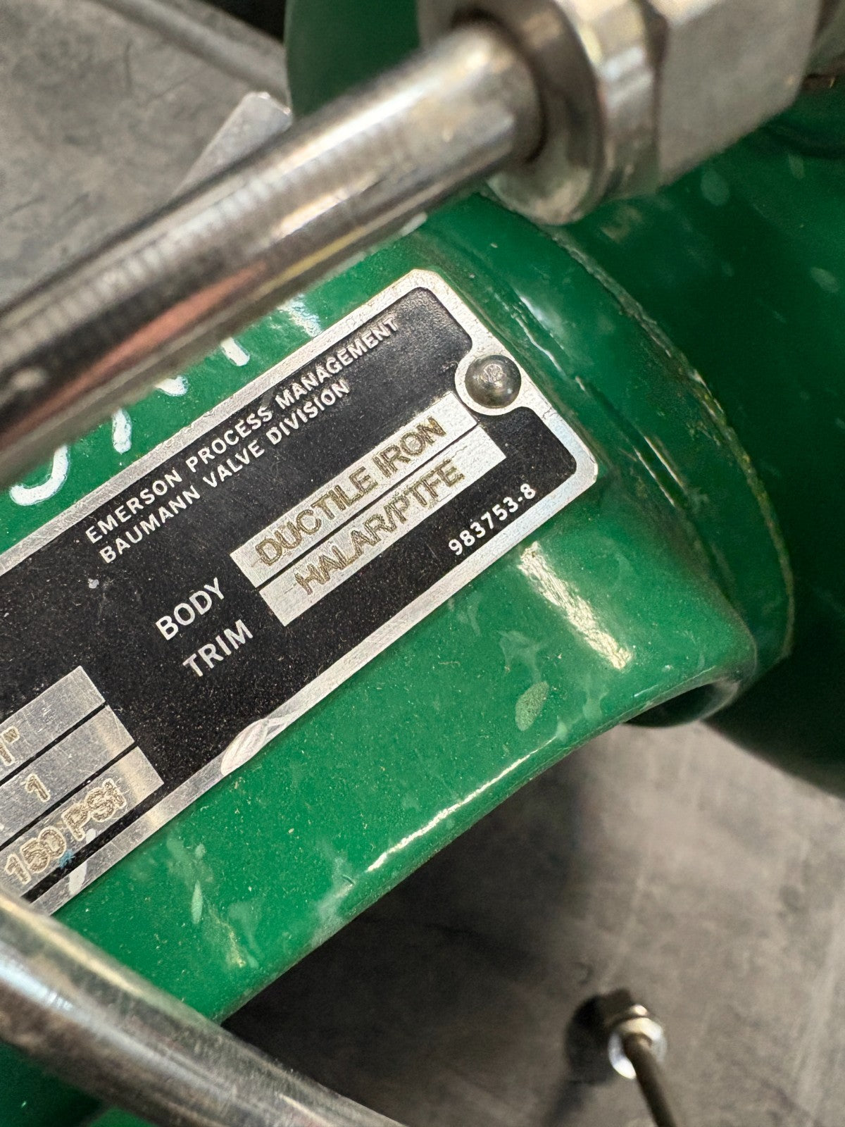 FISHER CONTROLS 1" CONTROL VALVE MODEL 32.86011