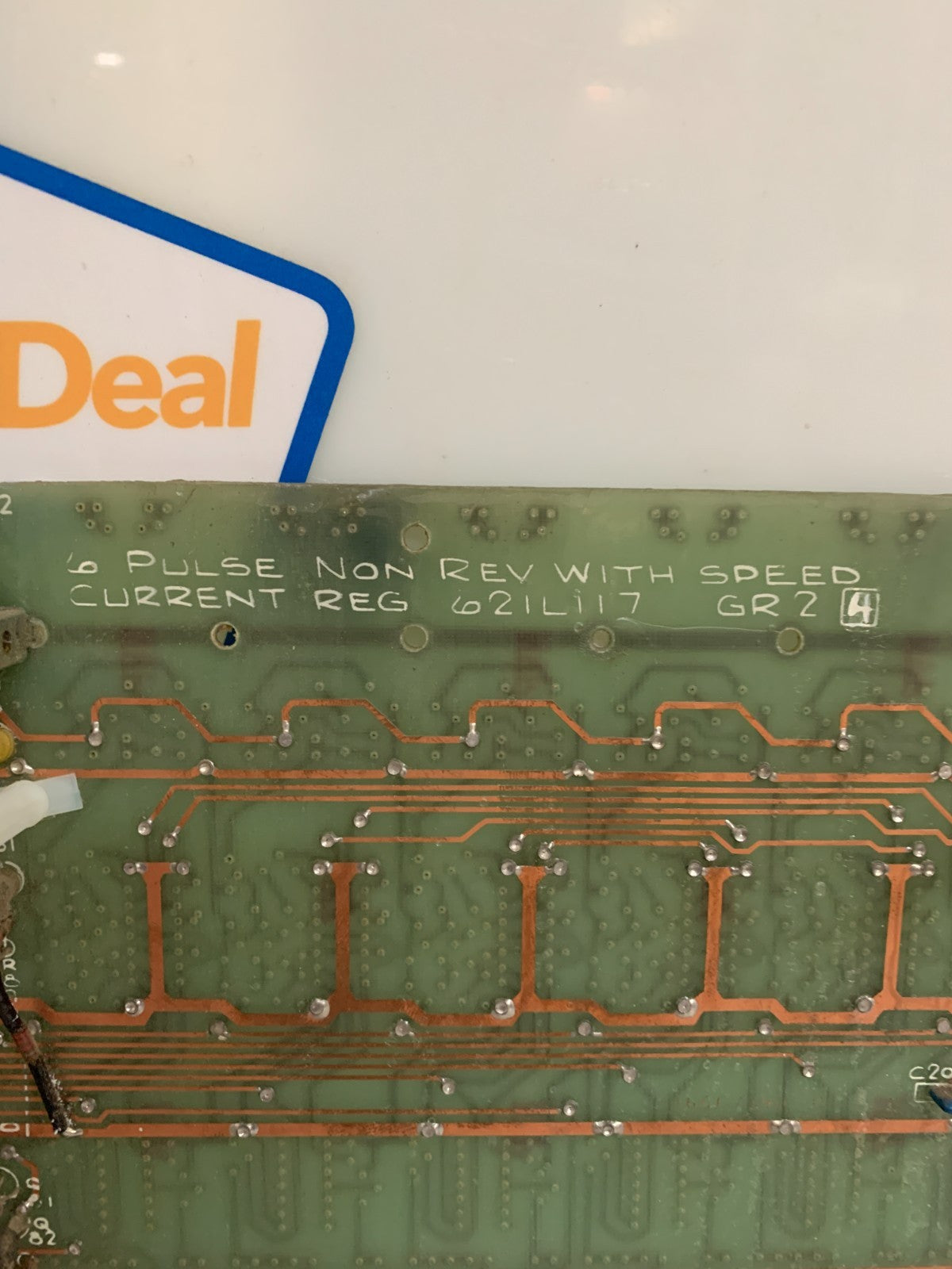 GE FANUC 6 PULSE NON REV WITH SPEED CURRENT REG 621L117 GR 2   "4"