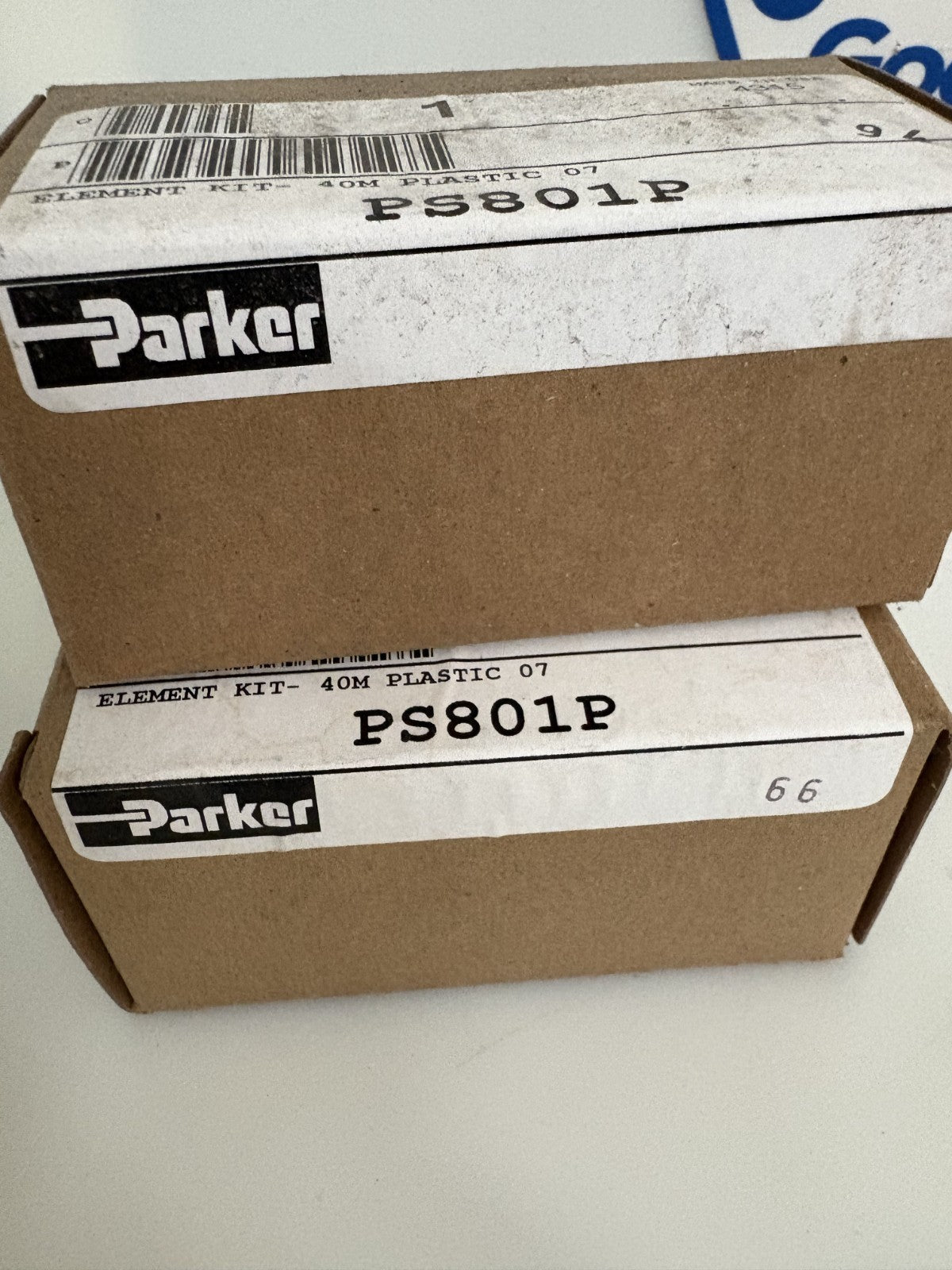 LOT OF 3 PARKER PNEUMATIC FILTER PS801P3