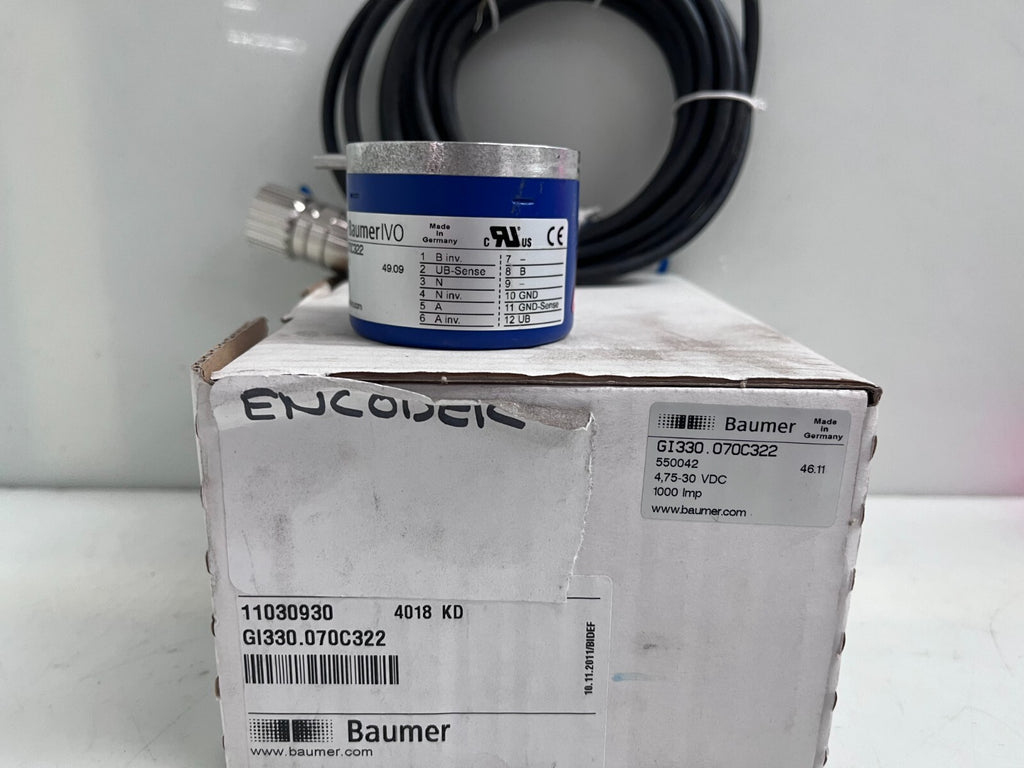 BAUMER  IVO  GI330.070C322 Encoder Incremental 110309302