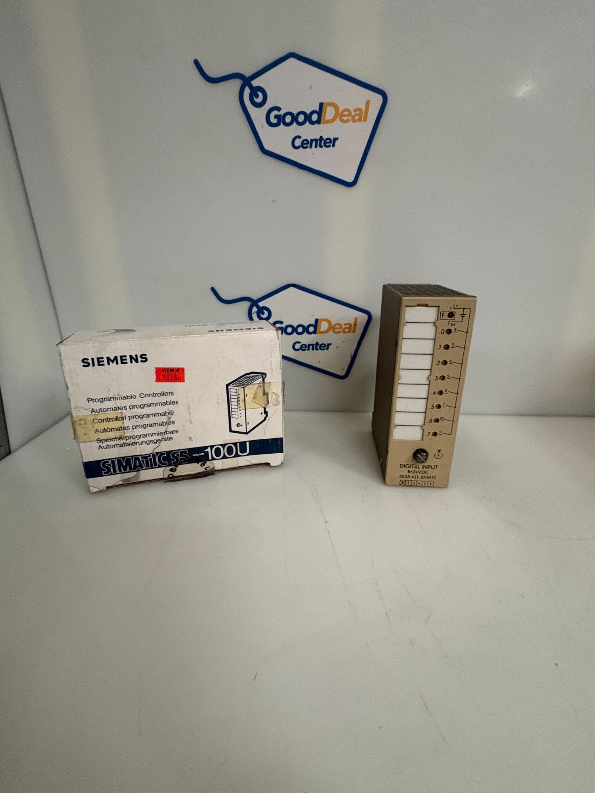 SIEMENS SIMATIC S5-100U DIGITAL INPUT MODULE 6ES5 421-8MA120