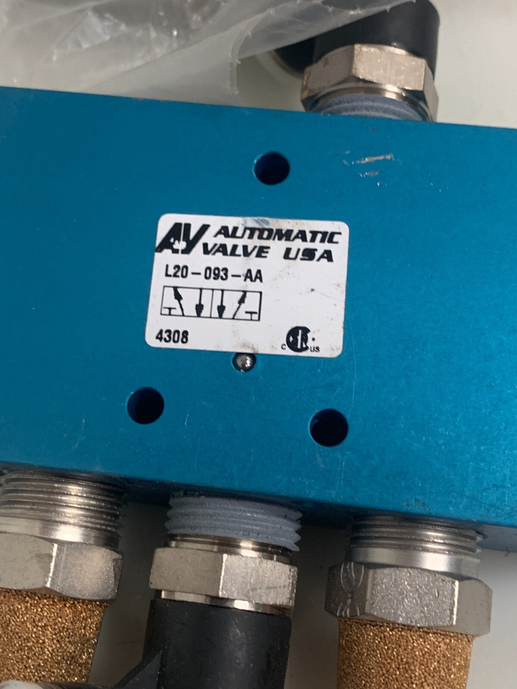 AUTOMATIC VALVE USA L20-093-AA Solenoid Valve1