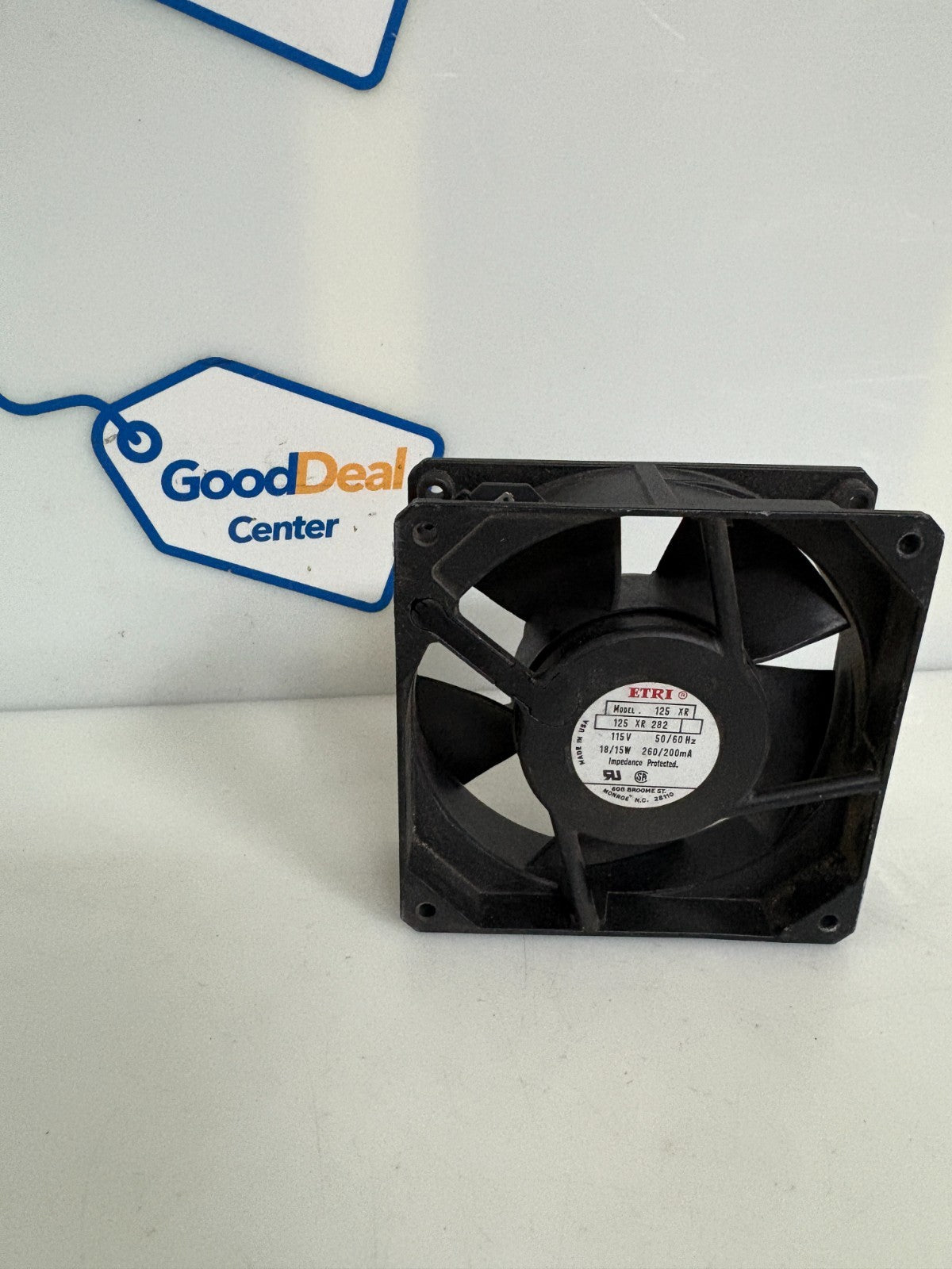 ETRI FAN MODEL 125XR0