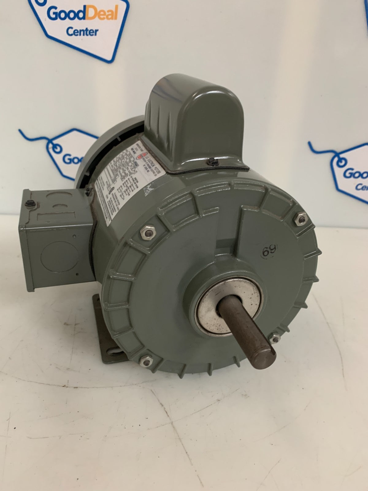 US MOTORS 1/2 HP 1725 RPM MODEL F845-SMA CAT FD12CM2P