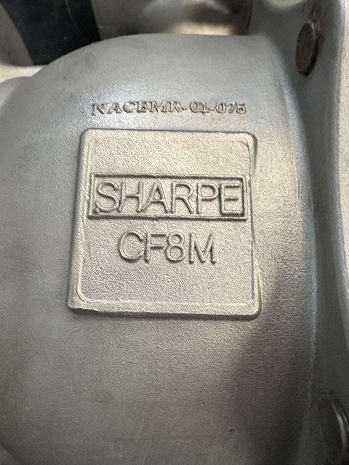 SHARPE PISTON ACTUATOR & LIMIT SWITCH SLX54MH10 W/SHARPE CF8M 4" NACE MR-01-0752