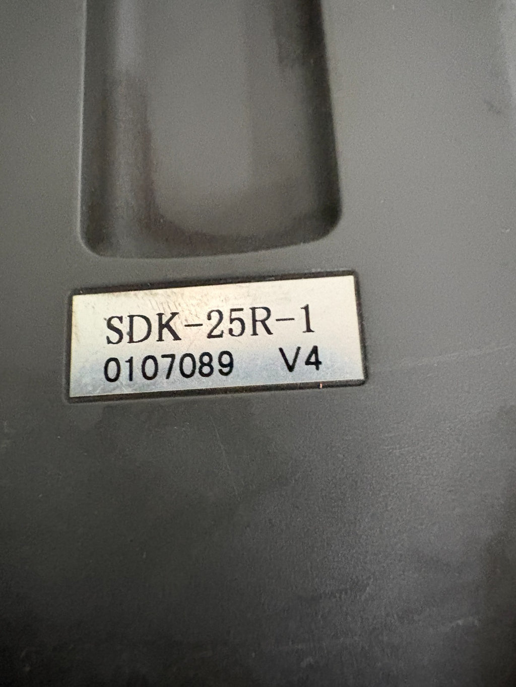 SODICK OPERATOR PANEL SDK-25R-1