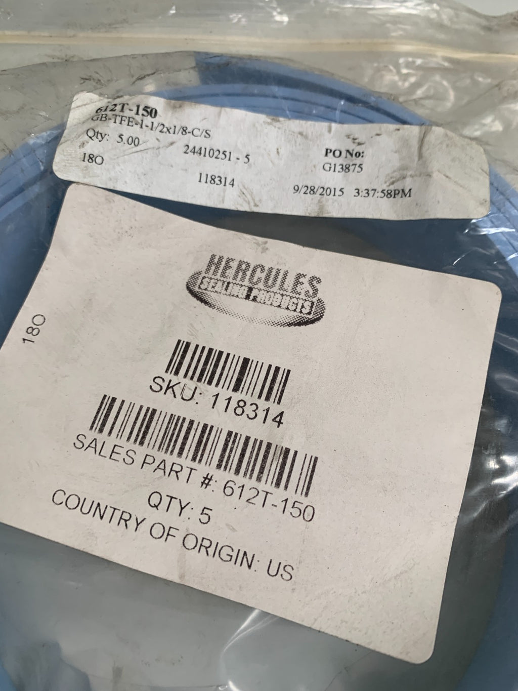HERCULES  Standard Wear Ring  612T-150   24410251-5