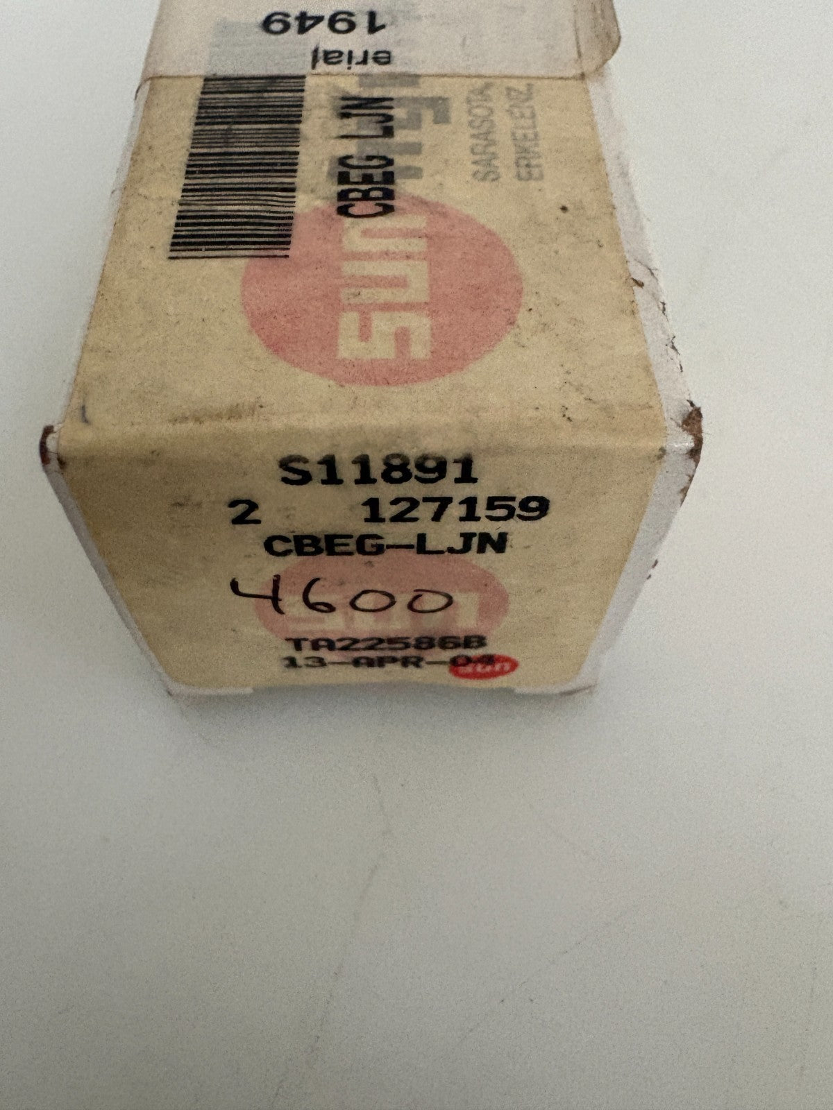 SUN HYDRAULICS COUNTER BALANCE VALVE CBEG-LJN2