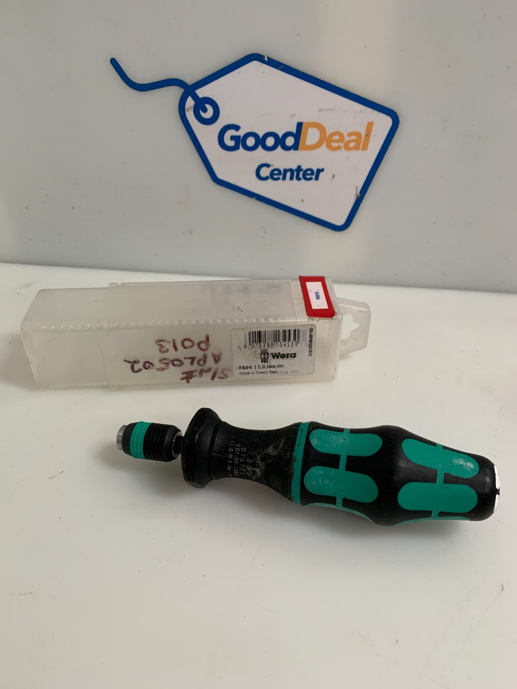WERA HEXAGON TORQUE SCREWDRIVER 1/4" #7466