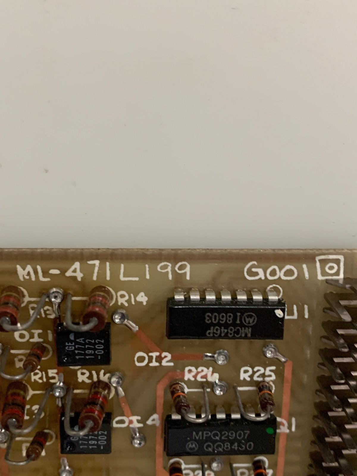GENERAL ELECTRIC FANUC PCB CIRCUIT BOARD ML-471L199 G001 "O"