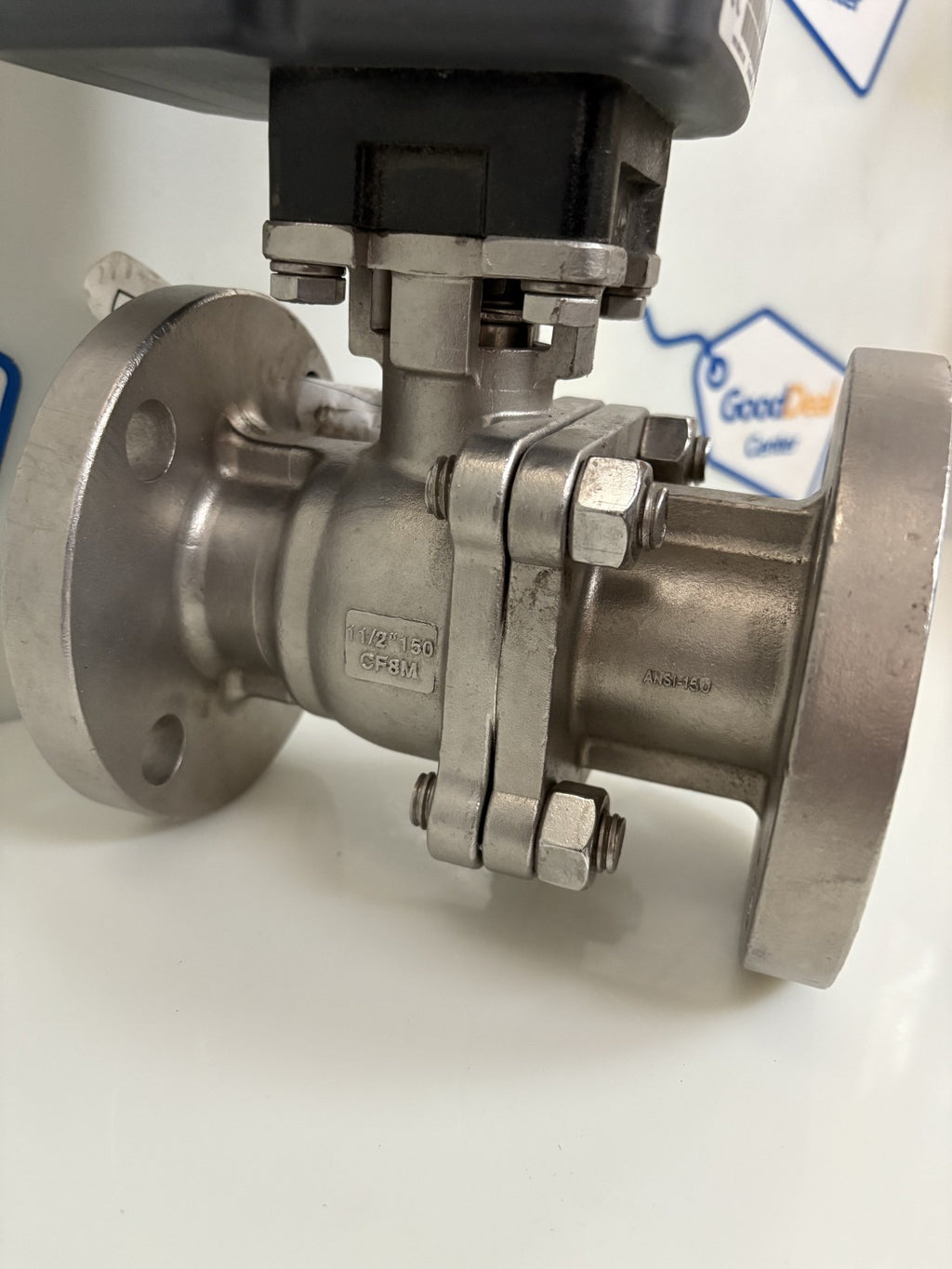 VALWORX ELECTRIC ACTUATOR #561055A W/1 1/2 S.STEEL VALVE