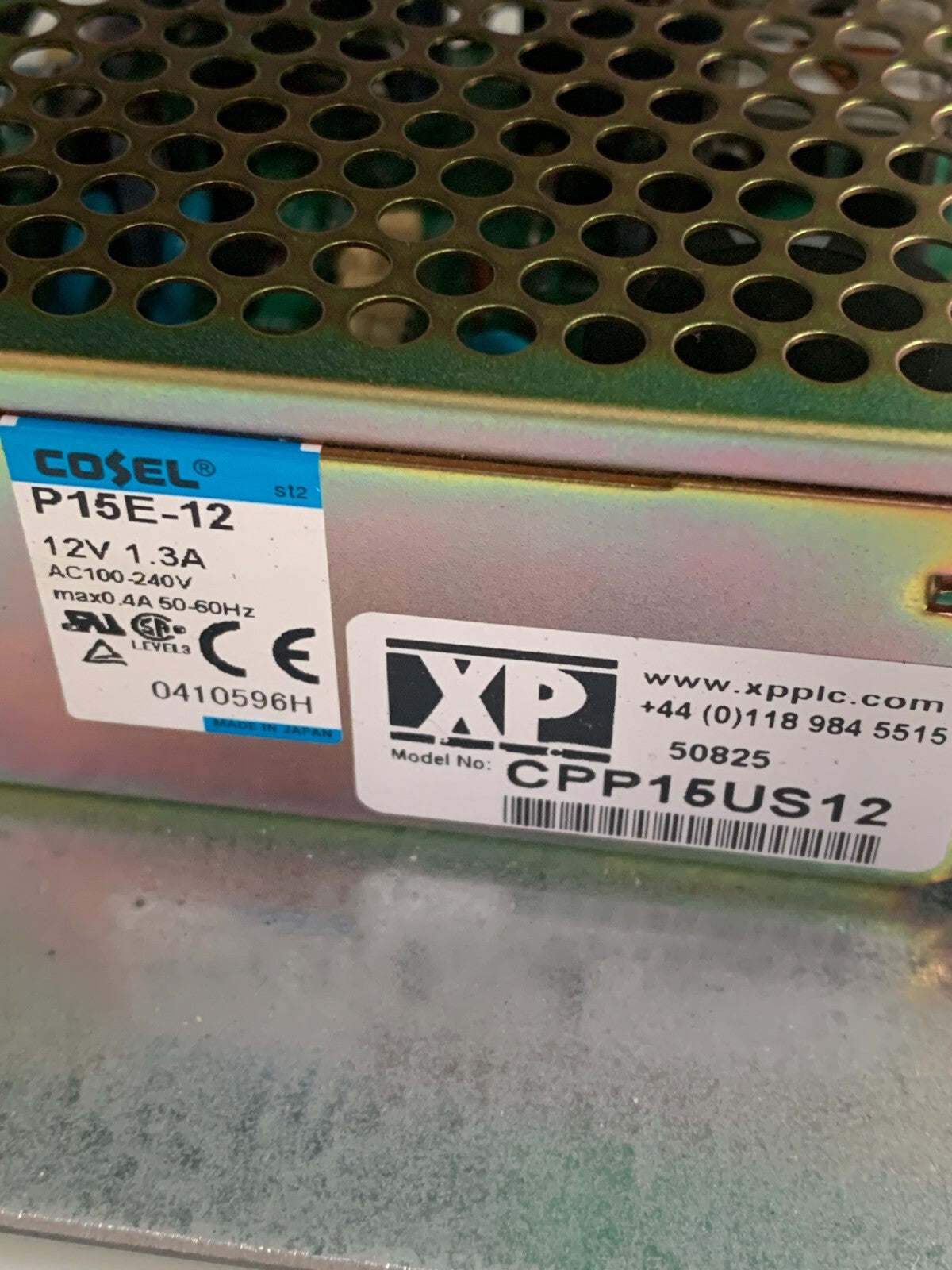 I CON RESEARCH I CON 980Z ISSUE G CONTROL BOARD W/BASE AND POWER SUPPLY6