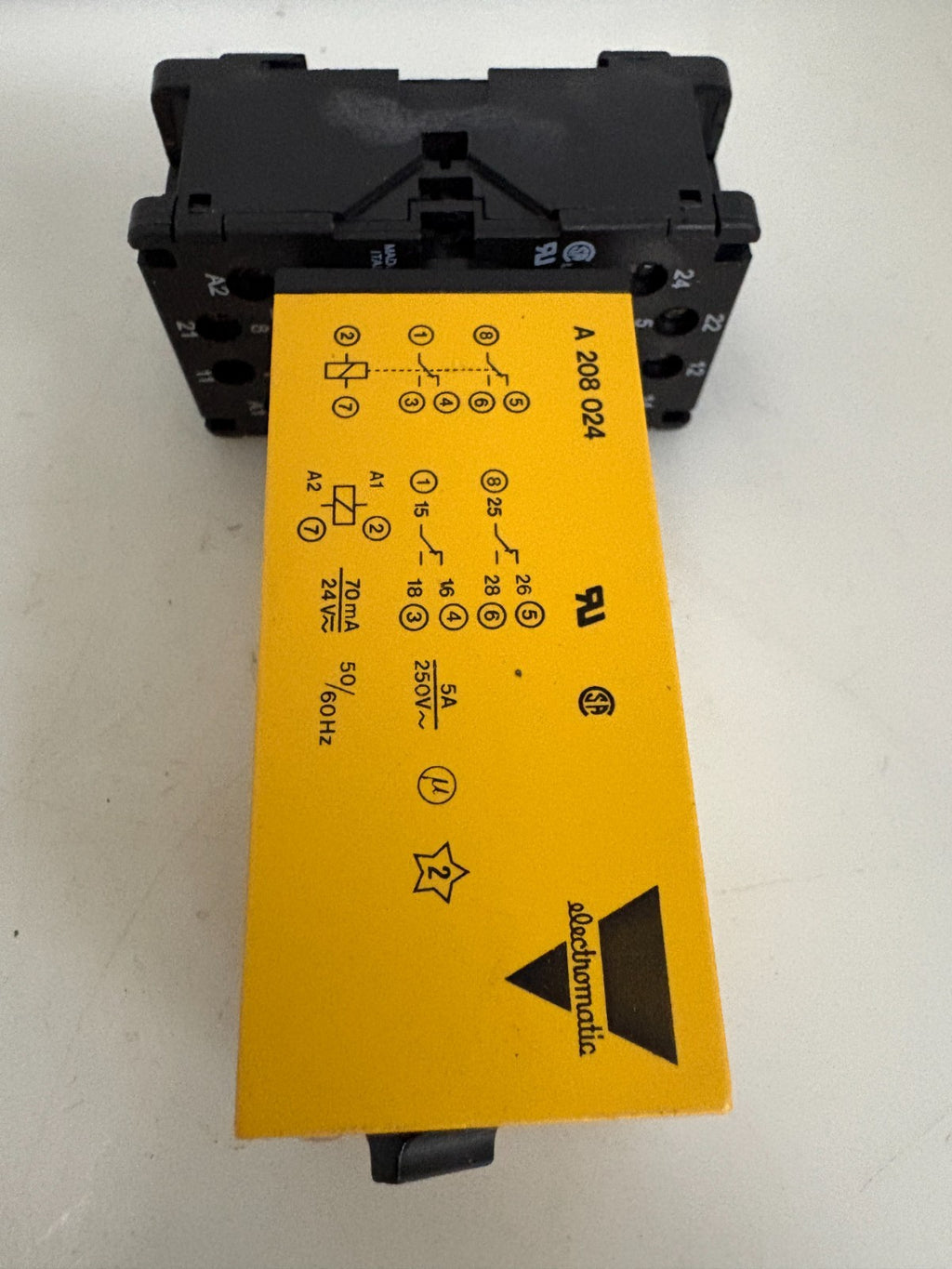 ELECTROMATIC SCANTIMER A208 024 0.15-60 SECONDS