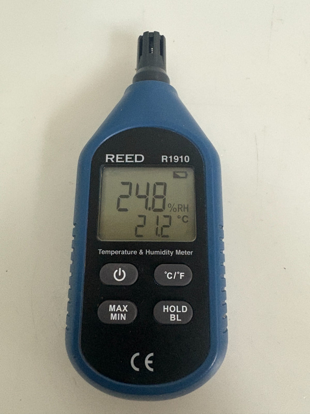 REED TEMPERATURE & HUMIDITY METER R1910