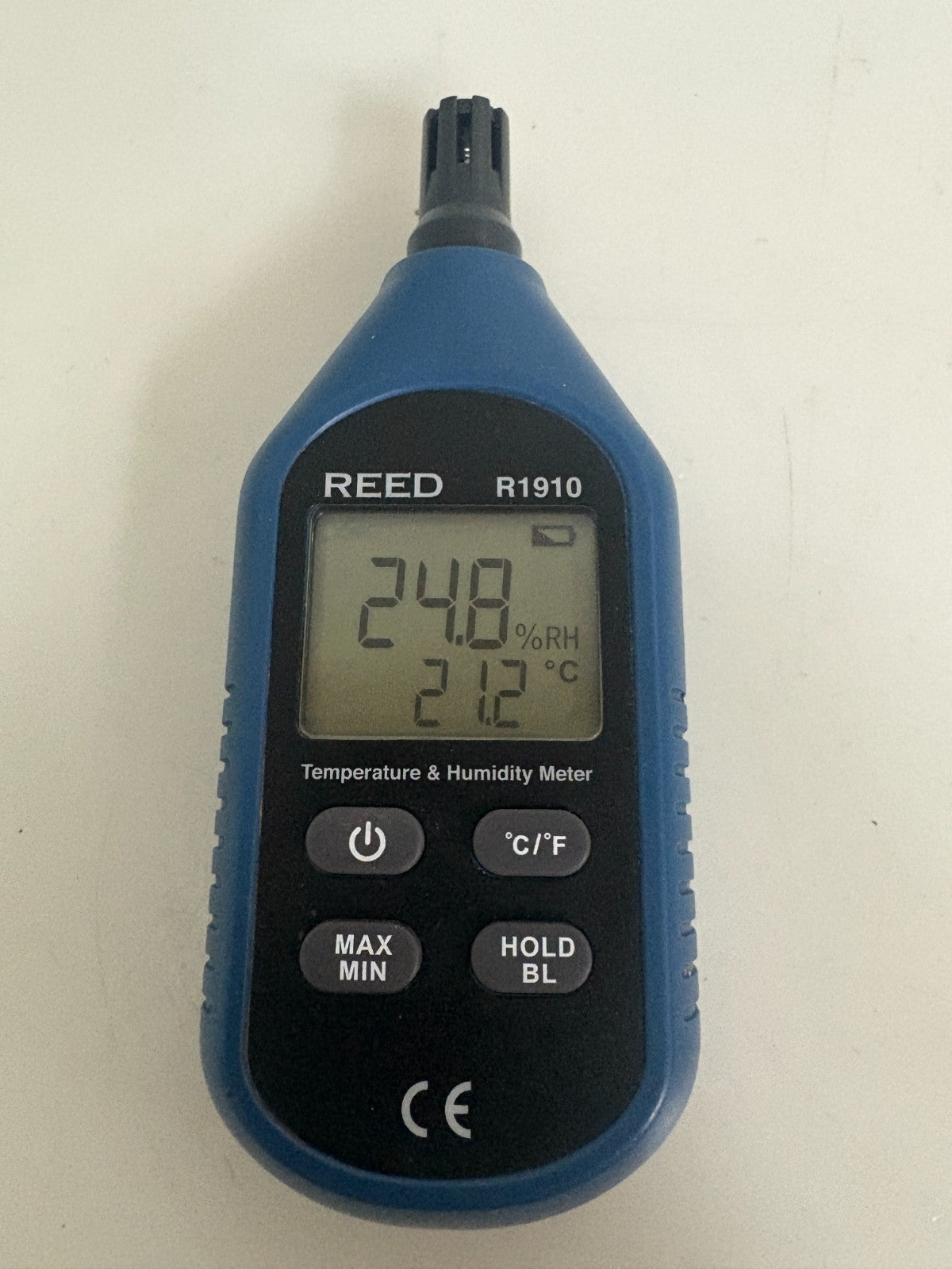 REED TEMPERATURE & HUMIDITY METER R1910