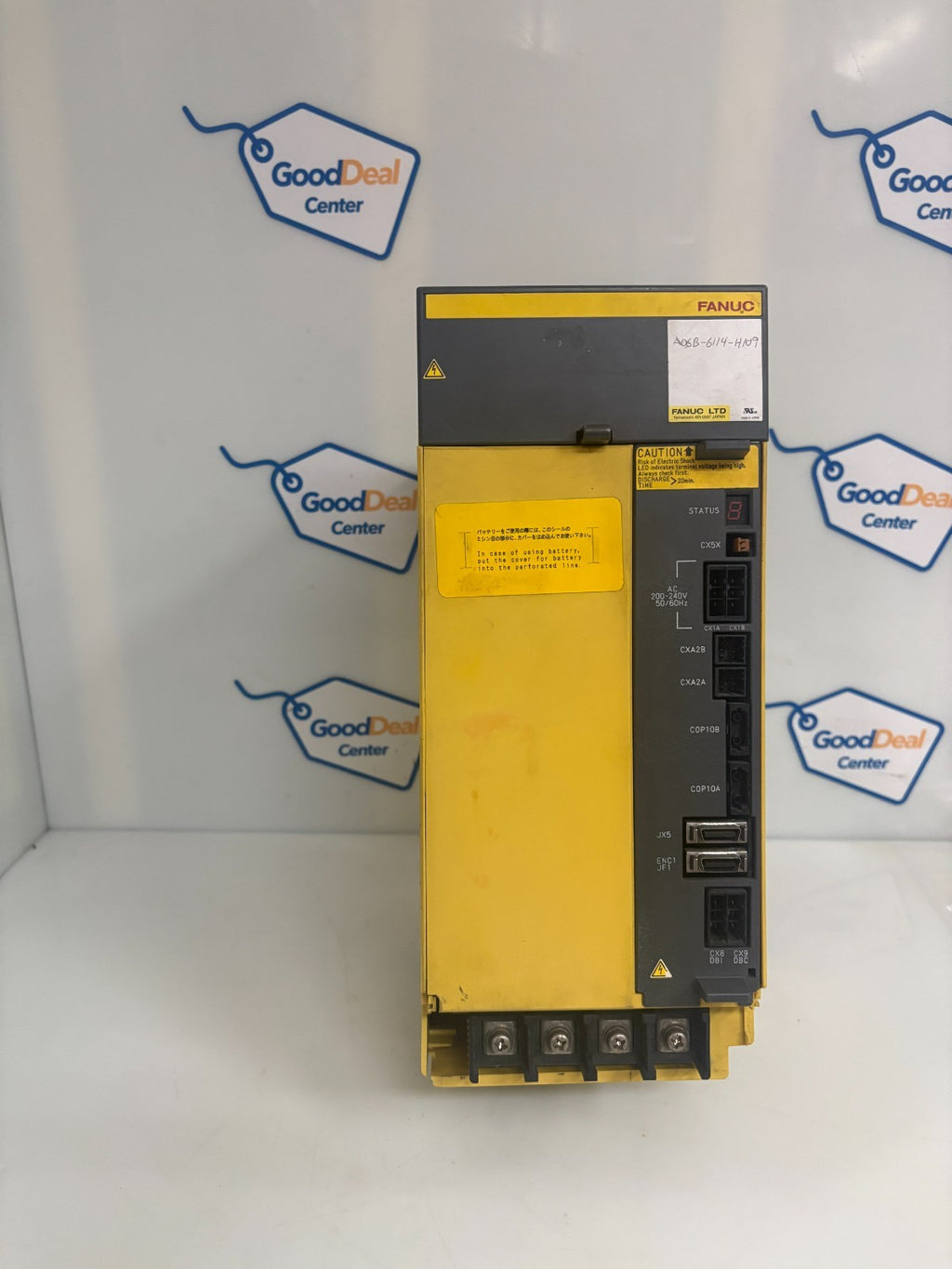 GE FANUC SERVO MOTOR AMPLIFIER A06B-6114-H1090