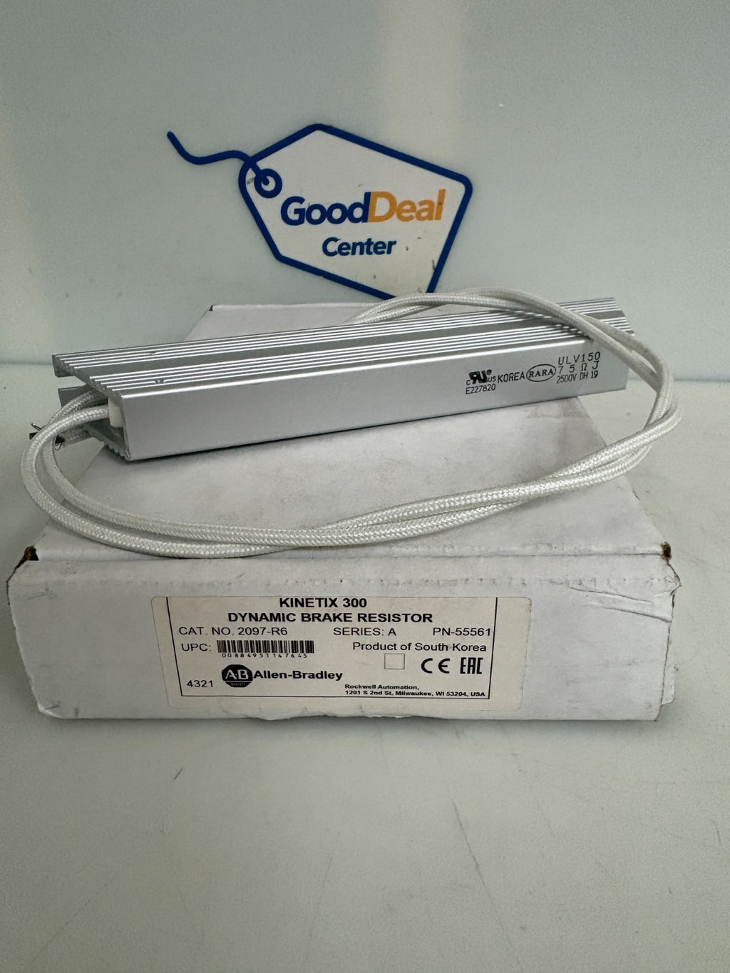 ALLEN BRADLEY KINETIX 300 DYNAMIC BRAKE RESISTOR #2097-R6 SER A0