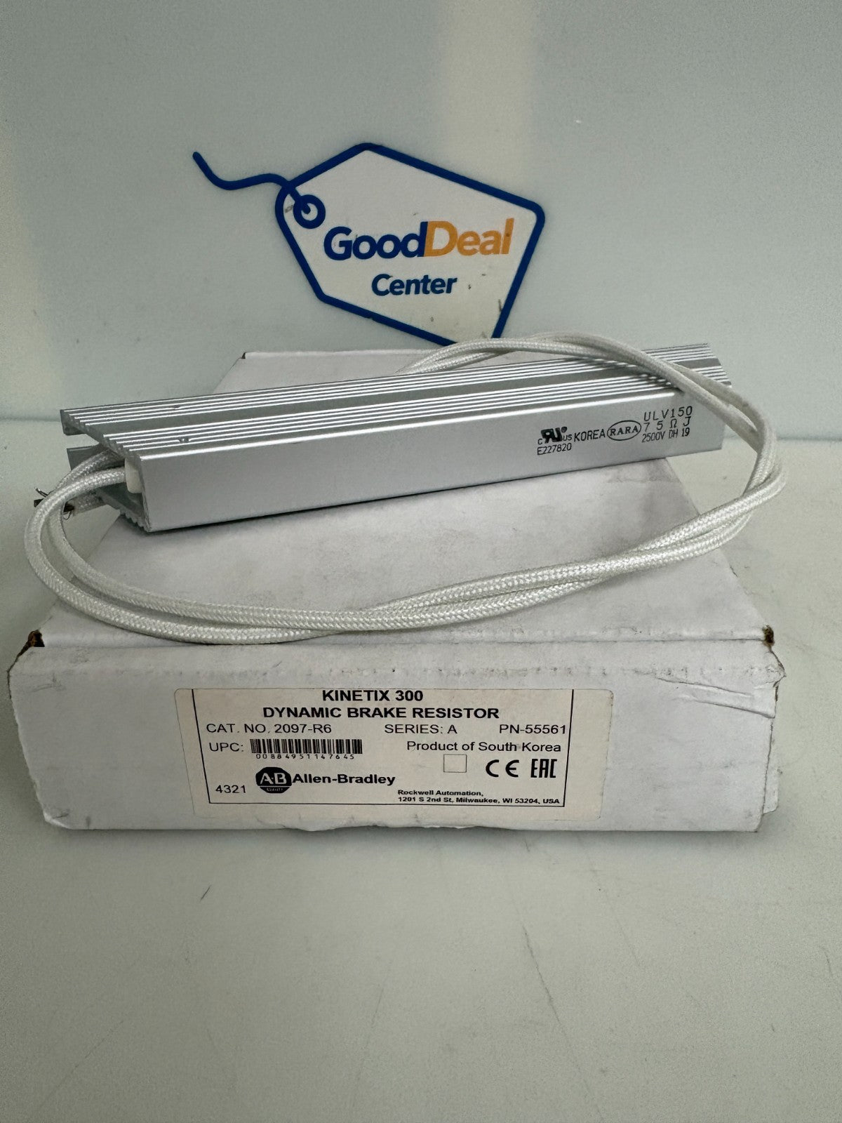 ALLEN BRADLEY KINETIX 300 DYNAMIC BRAKE RESISTOR #2097-R6 SER A0
