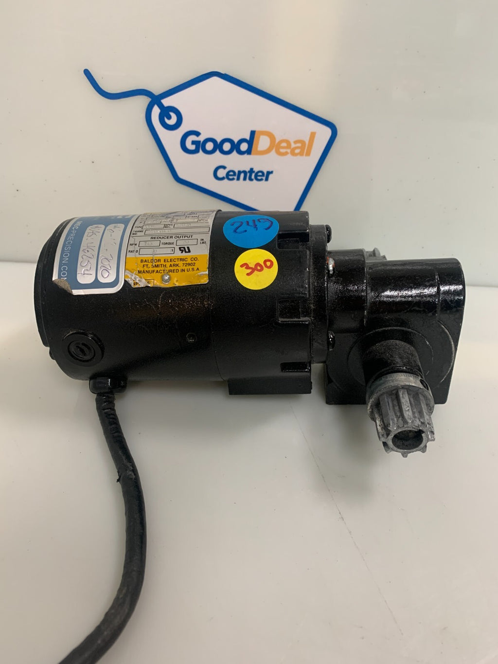 Baldor Motor GP 3007 93DC .8A H1093145