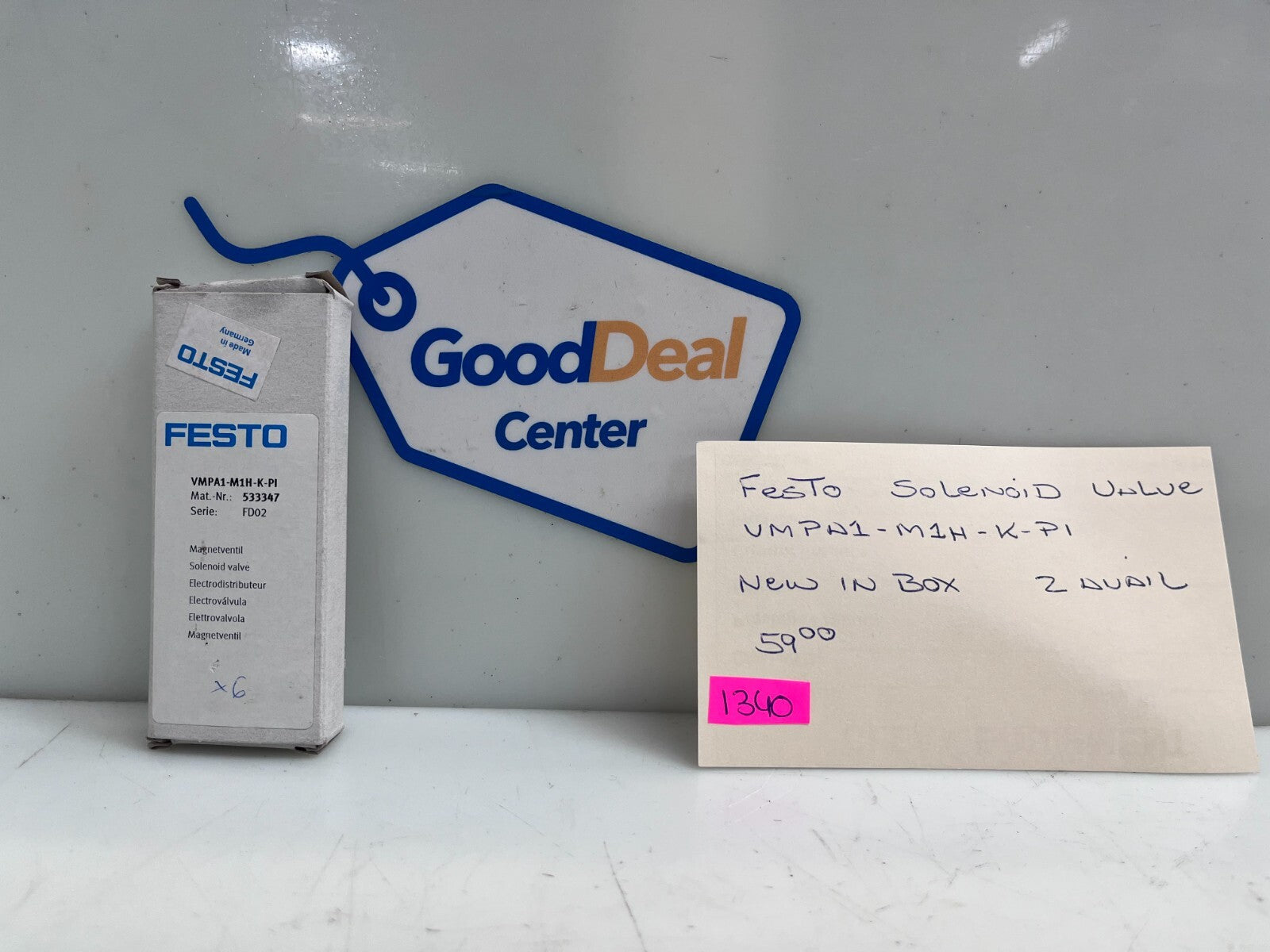 FESTO VMPA1-M1H-K-PI Solenoid Valve 533347