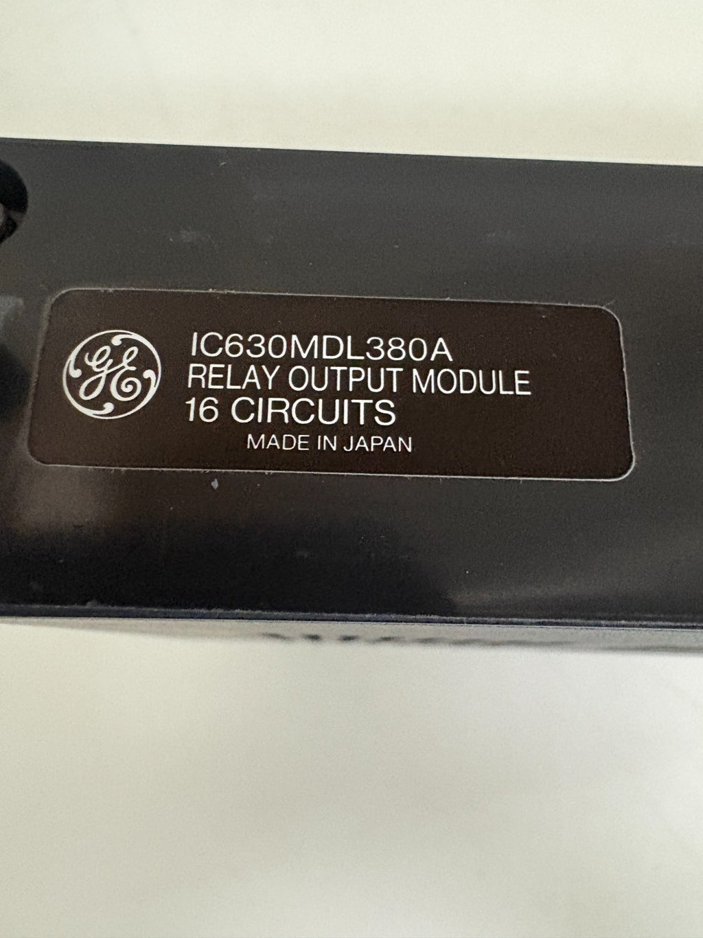 GE FANUC SERIES 3 RELAY OUTPUT MDL 16 IC630MDL 380 A 3